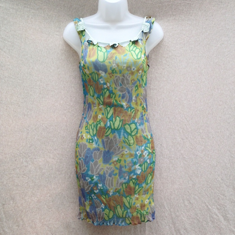 ASPESI 100% silk dress, Made in Italy